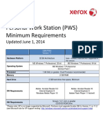 Personal Work Station Requirements 08 15