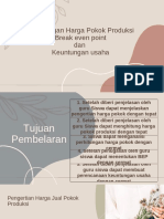 Perhitungan Harga Pokok Produksi