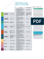 Weekly Planner G7 (30 August - 3 September 2021)