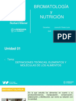Bromatología y Nutrición: Definiciones, Alimentos y Grupos