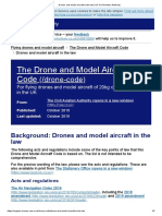 Drones and Model Aircraft in The Law - UK Civil Aviation Authority