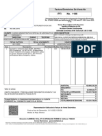 Factura 1188 (081122) Contrato No. 22001129 H2