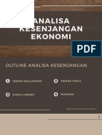 Analisa Kesenjangan Ekonomi - Map 1 Kelompok 6