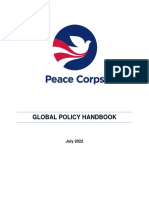 Peace Corps Volunteer Handbook 2022