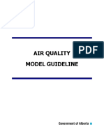 Air Quality Model Guideline 8151-1