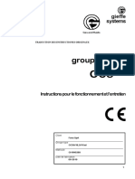 Instructions D'utilisation Et D'entretien en FR