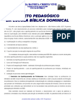 Projeto Pedagógico