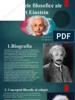 Conceptele Filosofice Ale Lui Albert Einstein