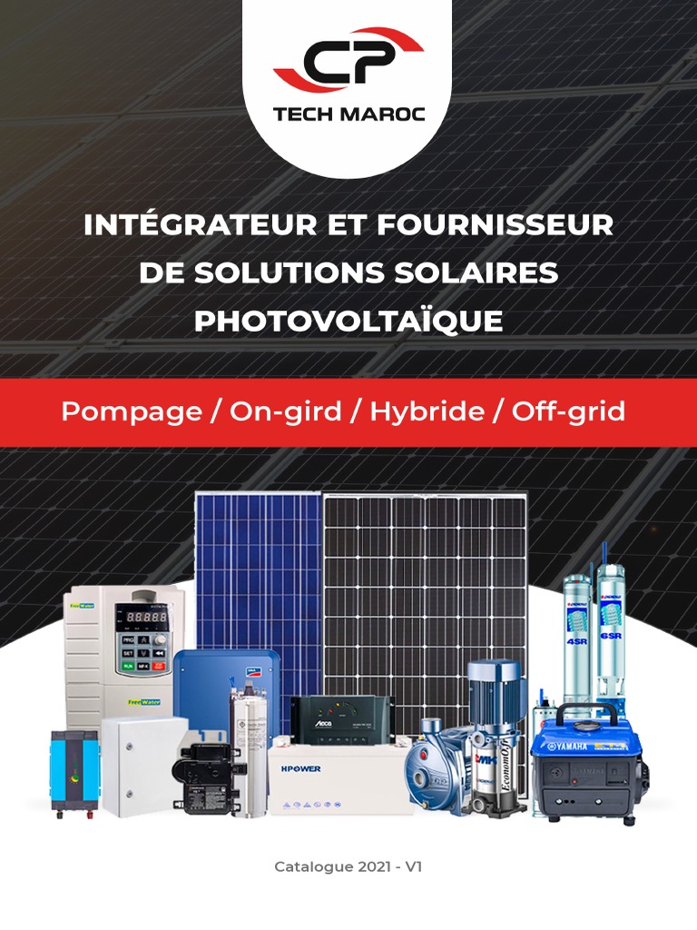 CP TECH MAROC Catalogue 2021 | PDF