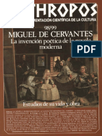 Miguel de Cervantes - La Invenci - Desconocido