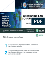 Gestión comunicaciones proyectos