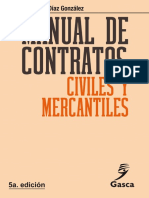 Manual de Contratos Civiles y Mercantiles 5a. Edición