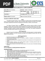 ITC 111 Syllabus