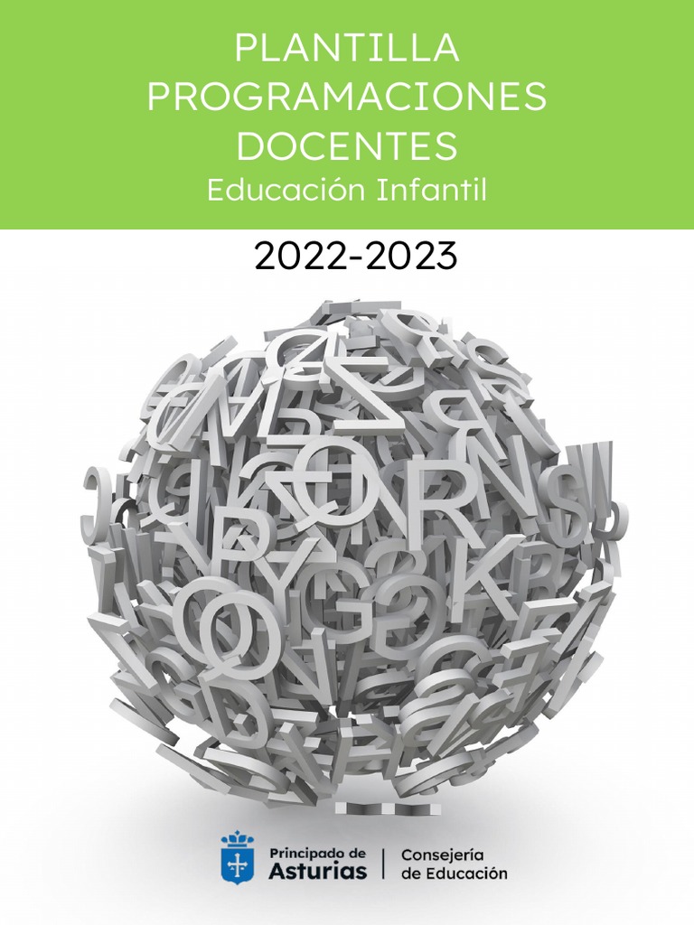 Programación Docente Educación Infantil | PDF | Evaluación | Plan de ...