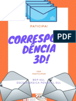 Correspondência 3d!