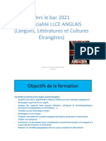 Langues Littérature Et Cultureétrangère Anglais 2