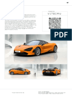 McLaren 720S Order V17BIMU Summary 2022-08-06