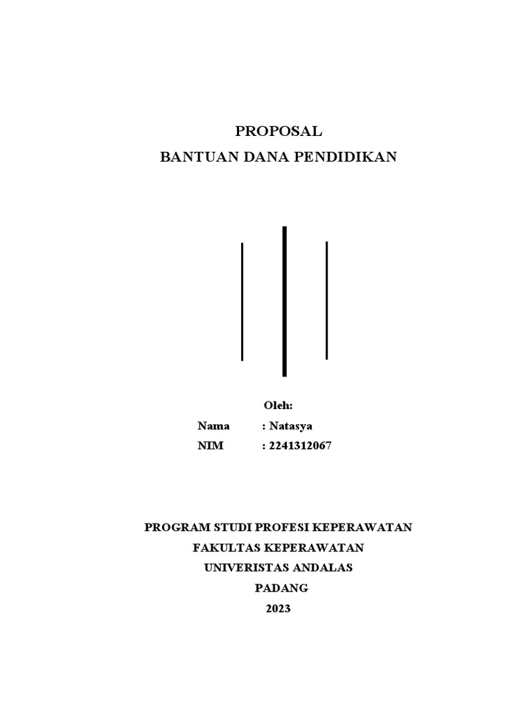 Proposal Bupati VIVI | PDF | Karier & Perkembangan | Kesehatan Holistik