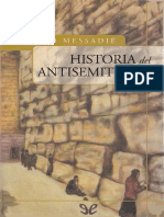MESSADIÉ, GERALD-Historia Del Antisemitismo