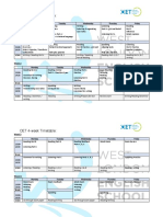 OET 4wk Timetable Afternoon