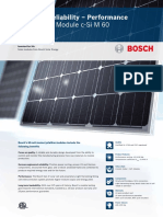 Bosch Solar Module c-Si M 60 Delivers Top Quality, Reliability & Performance