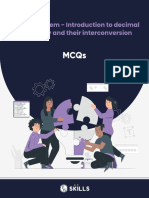 MCQs - Number System PDF