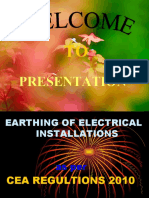Earthing of Electrical Installations As