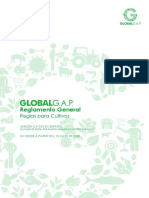 Global GAP Reglamento para Cultivos 5.4 GFS Frutas, Hortalizas y Acuicultura 2022