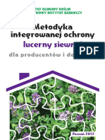 Metodyka Integrowanej Ochrony Lucerny Siewnej DLA PRODUCENTOW I DORADCOW PDF