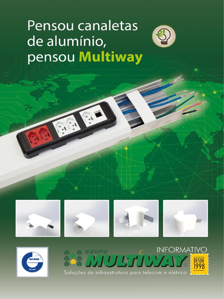 Canaletas Multiway: Soluções Elétricas | PDF | São Paulo