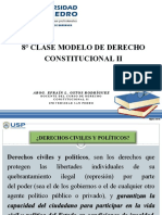 Octava Clase de Derecho Constitucional Ii