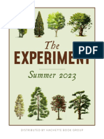 Summer 2023 Experiment Catalog