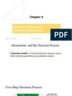 CHAPTER-4 Decision and Relevant Information
