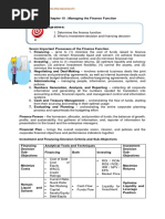 Chapter 10 Managing The Finance Function