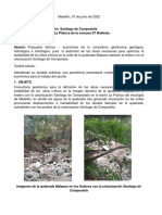 Presupuesto Estudio Quebrada Malpaso Urb Santiago de Compostela