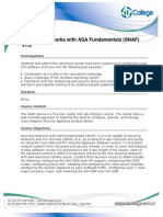 SNAF - Securing Networks With ASA Fundamentals v1.0