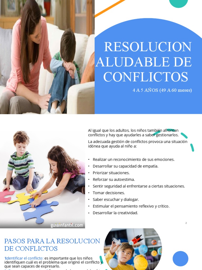 Resolución de Conflictos en Niños | PDF | Las emociones | Empatía