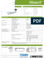 Ficha Técnica Ultracell UCG200-12