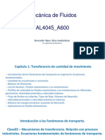 Mecánica de Fluidos AL4045 - A600: Bernardo Yépez Silva-Santisteban