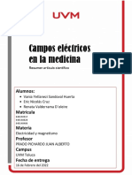 Campos Magneticos en La Medicina - Electricidad y Magnetismo.2