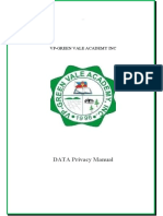VP-GREEN VALE ACADEMY Data Privacy Manual