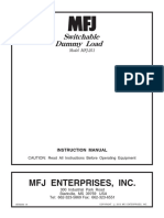 MFJ-251 Manual