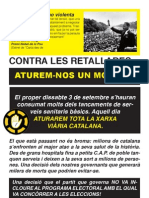 #Tallscontraretallades 3 de Setembre de 2011: Aturem-Nos Un Moment