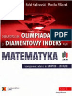 Olimpiada o Diamentowy Indeks - R - Kalinowski - M - Pilśniak
