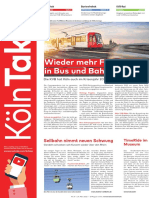 Kundenzeitung Der KVB Ausgabe 58 (März 2022)