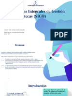 Los Sistemas Integrales de Gestión para Bibliotecas (SIGB) ACOSTA-3 - 920