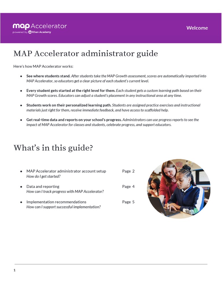 MAP+Accelerator+Welcome+Guide+for+School+Leaders (1) | PDF | Teachers ...