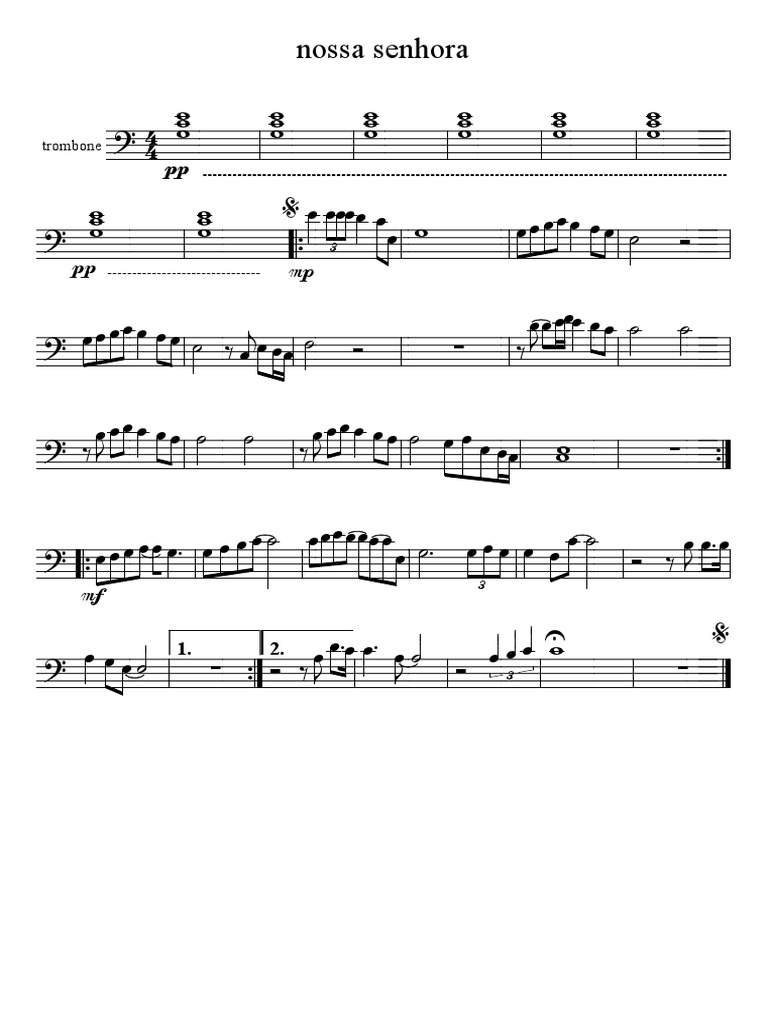 Trombone | PDF