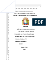 Ayuda Informe de Practica en Promocion de La Salud