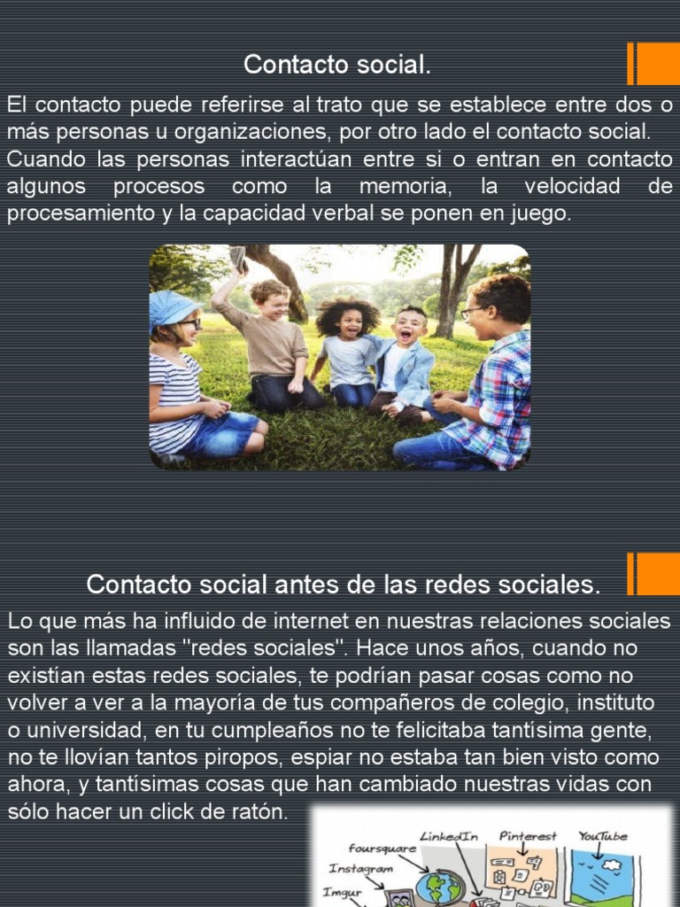 Impacto del Contacto Social Actual | PDF | Ciencias sociales | Salud y ...
